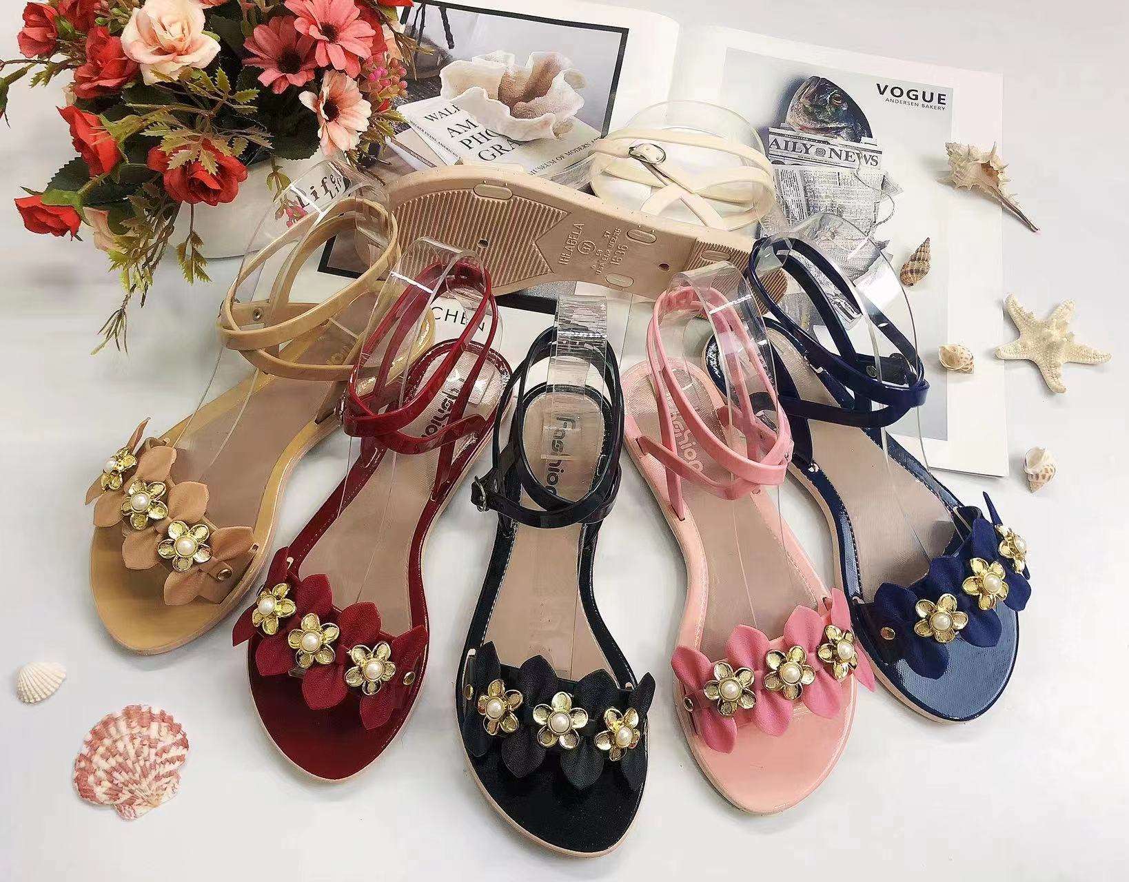 Flat Sandals Design Wala Chappal Flower Wali Chappal Buy Clearance