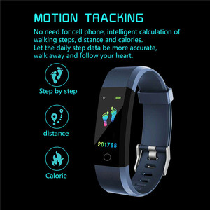 Pulsera Inteligente 115plus a Precio de Fábrica con Podómetro Deportivo y Función de Monitor de Ritmo Cardíaco - Product Image 6