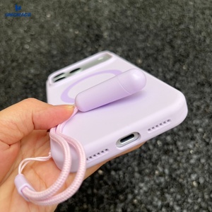 สายคล้องข้อมือซิลิโคนด้านน่ารักสำหรับ <span class=keywords><strong>iPhone</strong></span> 11, <span class=keywords><strong>12</strong></span>, 13, 14, 15, 16, 17, 18 <span class=keywords><strong>PRO</strong></span> MAX - Product Image 4
