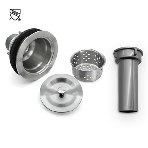 American Style Kitchen Sink <b>Drain</b> With Stainless Steel Filter And Lid For Undermount Installation - Product Image 4