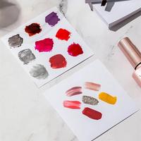 50 palettes jetables en papier pour teinture d'ongles, plateaux de mélange de vernis à ongles, présentoirs en papier imperméables