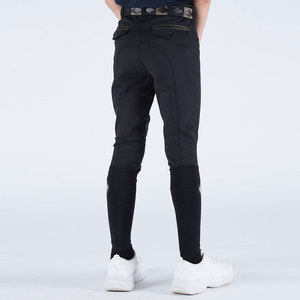 Pantaloni da equitazione in Silicone a mezzo sedile per bambini blu Navy Leggings sportivi equestri Skinny per bambini - Product Image 2