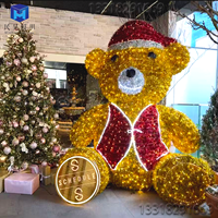 Boîtes cadeaux lumineuses en forme de cygne et d'ours polaire pour Halloween, mariage, Noël, décorations de maison, lumières LED classées IP65