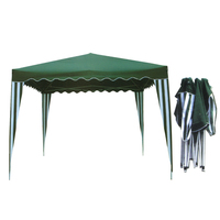 Carpa Gazebo en Oferta, 300x300cm, para Exteriores, Todas las Estaciones, Impermeable, Techo de Poliéster PA, Estructura de Acero, Plegable y Portátil, para 6-8 Personas