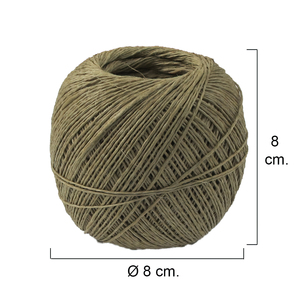Filo di Canapa Bramante Lucidato N. 6 (bobina da 100 grammi) O/ 0,9 mm. - Product Image 3