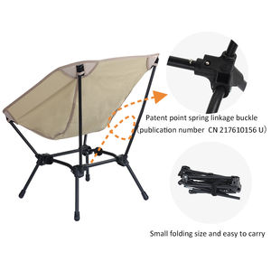 Silla Plegable Portátil de Acero Económica para Pesca, Picnic, Playa y Camping - Product Image 3