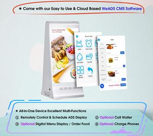 FYD-868 Cộng Với X Hot Bán Đôi 8 Inch LCD Màn Hình Cảm Ứng Android Bảng Quảng Cáo Hiển Thị Nhà Hàng Kỹ Thuật Số Menu Hiển Thị - Product Image 3