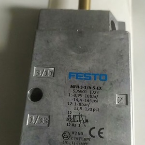 โซลินอยด์วาล์ว Festo รุ่น Myh-5/2-2 3-Led-Sa 24 โวลต์ ดีซี แบบติดตั้งบนแผง 5/2 ทาง - Product Image 5