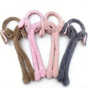 Trending New Fashionable Bunny Ears Headband with Sound and Expression Features Plush Toy Ultimate Warmth Essential - Product Image 2