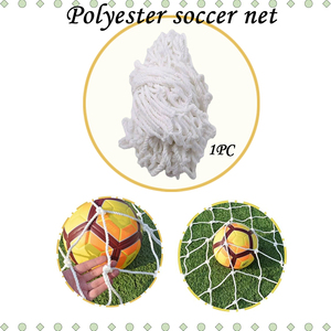 <span class=keywords><strong>Filet</strong></span> <span class=keywords><strong>de</strong></span> football en polyester à prix abordable, plusieurs dimensions, pour buts <span class=keywords><strong>de</strong></span> football, vente en gros pour les magasins <span class=keywords><strong>de</strong></span> sport - Product Image 4
