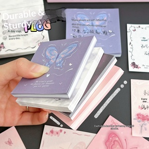 Ins Style Butterfly Series Tearable Memo Pad Creative Notebook Student Planner Office Daily Message Notepad - Product Image 2