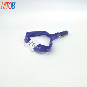 Thụ động 13.56MHz NFC dệt vải dây đeo cổ tay RFID F08 dây đeo cổ tay cho không dùng tiền mặt lễ hội - Product Image 4