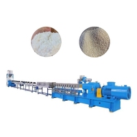 Extrusora de Doble Tornillo Jwell para la Producción de Pellets de Plásticos Biodegradables a Base de Almidón de Maíz PBS, PPC, PCL, TPS, PHA, PLA, PBAT