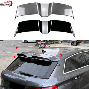 Alerón Trasero de Techo para <span class=keywords><strong>Audi</strong></span> <span class=keywords><strong>A3</strong></span> 8Y Sportback 2021+, Aspecto de Carbono ABS, Piezas de Modificación Exterior de Alto Rendimiento - Product Image 1