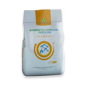 Engrais composé NPK 15 8 20 fertilizante synergiste d'engrais granulaire à haute teneur en potassium à libération lente