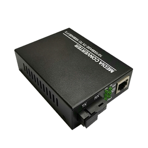Convertisseur de média Ethernet vers <span class=keywords><strong>fibre</strong></span> optique monomode 10/100 Mbps 1310/1550 nm 1 port RJ45 20 km SC FTTH TCP, le plus vendu - Product Image 2