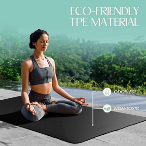 Nuevo Diseño Ecológico para Fitness, Tapete de Yoga TPE de 72''*48'' sin Logotipo Personalizado, YM03, Nuevo Diseño Ecológico para Fitness - Product Image 4