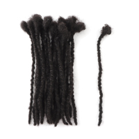 Nouvel Arrivage Extensions de Dreadlocks en Cheveux Humains, Cheveux Humains Bruts à Cuticules Alignées, Dreadlocks Douces, Peuvent Être Teintes et Décolorées