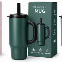 Bouteille d'eau sport en acier inoxydable 304 vert foncé, gourde isotherme anti-fuite avec paille, personnalisable avec logo, pour la gym / l'école