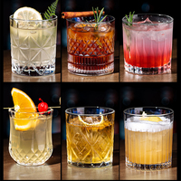 Verre à whisky classique, verre à cocktail Old Fashioned, verre à whisky Rocks pour liqueur, jus, bar, restaurant, fête à domicile, usage quotidien