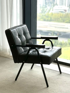 प्राचीन वाणिज्यिक बिस्टरो कैफे रेस्तरां फर्नीचर चमड़े की सीट गुच्छेदार सोफा भोज - Product Image 3