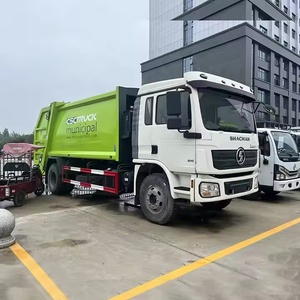 Shacman 14cbm rác compactor xe tải 4x2 rác nén xe tải để bán - Product Image 6