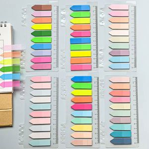 200 Hojas de Notas Adhesivas Transparentes Multicolores, Resistentes al Agua, de PET, Personalizables - Product Image 1