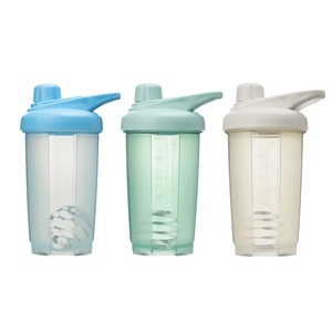 בקבוק שייקר חלבונים 400ml עם לוגו בהתאמה אישית, בקבוק מים לספורט, כוס ערבוב כושר, כוס בלנדר לשייקים, ללא BPA - Product Image 1