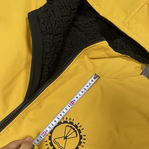 Manteau poncho à capuche avec logo personnalisé, robe à <span class=keywords><strong>langer</strong></span> coupe-vent, doublure sherpa, parka de natation - Product Image 5
