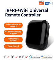 Control Remoto Universal Tuya WiFi IR RF433, Transmisor Inteligente con Aprendizaje IR+RF, Control por Voz para Electrodomésticos Inteligentes