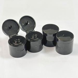 化粧品包装リソース20mmフリップトップキャップとクロージャー簡単オープン蓋フリップトップキャッププラスチックジムシェーカーボトル - Product Image 5