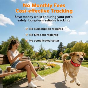 GPS Tracker for <b>Dogs</b> 2 in 1 Smart Pet <b>Collar</b> Bluetooth Real Time Tracking Waterproof Nylon <b>Collar</b> for <b>Small</b> Medium Large Breeds - Product Image 4