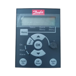 ไดรฟ์ Dan Foss VLT รุ่น FC-51 AC VFD ควบคุมด้วย LCP12 พร้อมโพเทนชิโอมิเตอร์ในตัว แบบเฟสเดียว/สามเฟส IP20 - Product Image 1