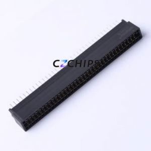 ED70BGFBK Gold Finger Connector Through hole Component (THT),P=2.54mm Connector EDGE SLOT 2.54mm 70P Through Hole - Product Image 1