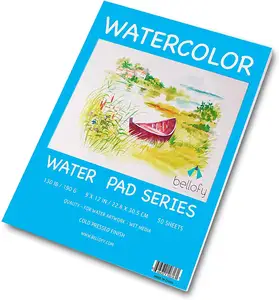 Wholesale 180gsm a4 watercolor paint paper and pads for painting