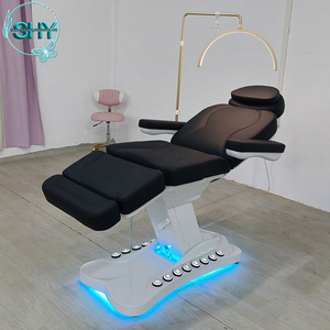 Silla de dermatología ajustable de 3 motores para salón de spa, estética eléctrica, mesa facial, cama de masaje y cama cosmética - Product Image 6