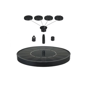 1.4W <b>Solar</b> Powered Floating Bird Bath <b>Pump</b> Kit Waterproof IP68 Material for Garden Patio Use Outdoor Compatible P-0014S Plastic - Product Image 6