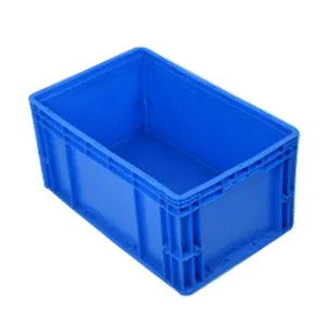 Heavy Duty Nestbare Stapelbar Nest Container Kunststoff Umzug Umsatz Box Kunststoff Uncollapsible Kiste