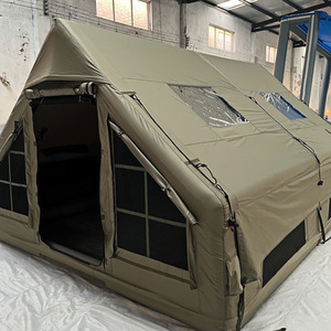 Inflatable <b>Tent</b> 3m x 4m x 2.1m 5-6 Person Outdoor Camping Waterproof Windproof <b>Single</b> Layer Four Seasons Use - Product Image 1