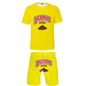 Disponibile Abbigliamento Smoke <span class=keywords><strong>Shop</strong></span> Uomo Streetwear Cotone Poliestere Backwoods Cookie RAW T-Shirt e Pantaloncini con Stampa Personalizzata Completa - Product Image 4