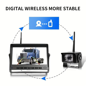 Recording Function Wireless Front/Side/Rear Back up Truck <b>Car</b> <b>Reverse</b> <b>Camera</b> With Monitor YB-Wireless-4 <b>Car</b> <b>Reverse</b> <b>Camera</b> With - Product Image 4