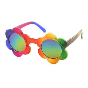 Lunettes de <span class=keywords><strong>soleil</strong></span> rondes mignonnes pour enfants, motif tournesol, protection UV400, pour garçons, filles, tout-petits, adorables lunettes de <span class=keywords><strong>soleil</strong></span> pour bébés, Oculos De Sol - Product Image 1