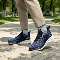 Chaussures de course pour hommes avec logo personnalisé OEM, légères, amortissantes, respirantes, en mesh, chaussures de sport, baskets