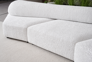 Juego de Sofás Rock Set Cloud Soft para Tela Bouclé, Diseño Moderno en Forma de L para Decoración de Sala de Estar de Apartamento - Product Image 2