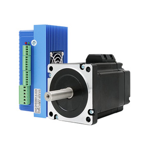 86J1880EC-1000-LS-14(K)+<span class=keywords><strong>2HSS86H</strong></span> 4.5N.m Nema 34 Controlador de motor paso a paso de bucle cerrado, Motor servo híbrido de 2 fases - Product Image 4