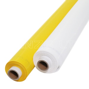 37 micron 100 lưới <span class=keywords><strong>polyester</strong></span> lụa Màn hình in ấn lưới vành đai áo thun - Product Image 1