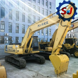 Excavadora Usada Original Japonesa KOMATSU PC220, Maquinaria Hidráulica de Construcción, Excavadora KOMATSU PC220 Usada en Buenas Condiciones - Product Image 1
