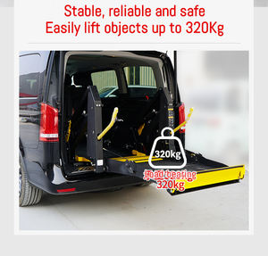 Ming AO çelik tekerlekli sandalye platformlu asansör araçlar için engelli otobüs tekerlekli sandalye için çift silindirli hidrolik asansör - Product Image 4