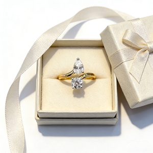 <b>CUSTOM</b> SILVER 10K/14K/18 SOLID GOLD CLASSIC Lab-Grown CVD IGI VVS-VS Oval Cut ENGAGEMENT PARTY FASHION CLUSTER <b>RING</b> - Product Image 3