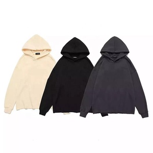 Vente Chaude : Sweat-shirts pour hommes personnalisés sans cordon <span class=keywords><strong>de</strong></span> serrage, avec impression 3D en relief et ourlet brut tendance - Product Image 3